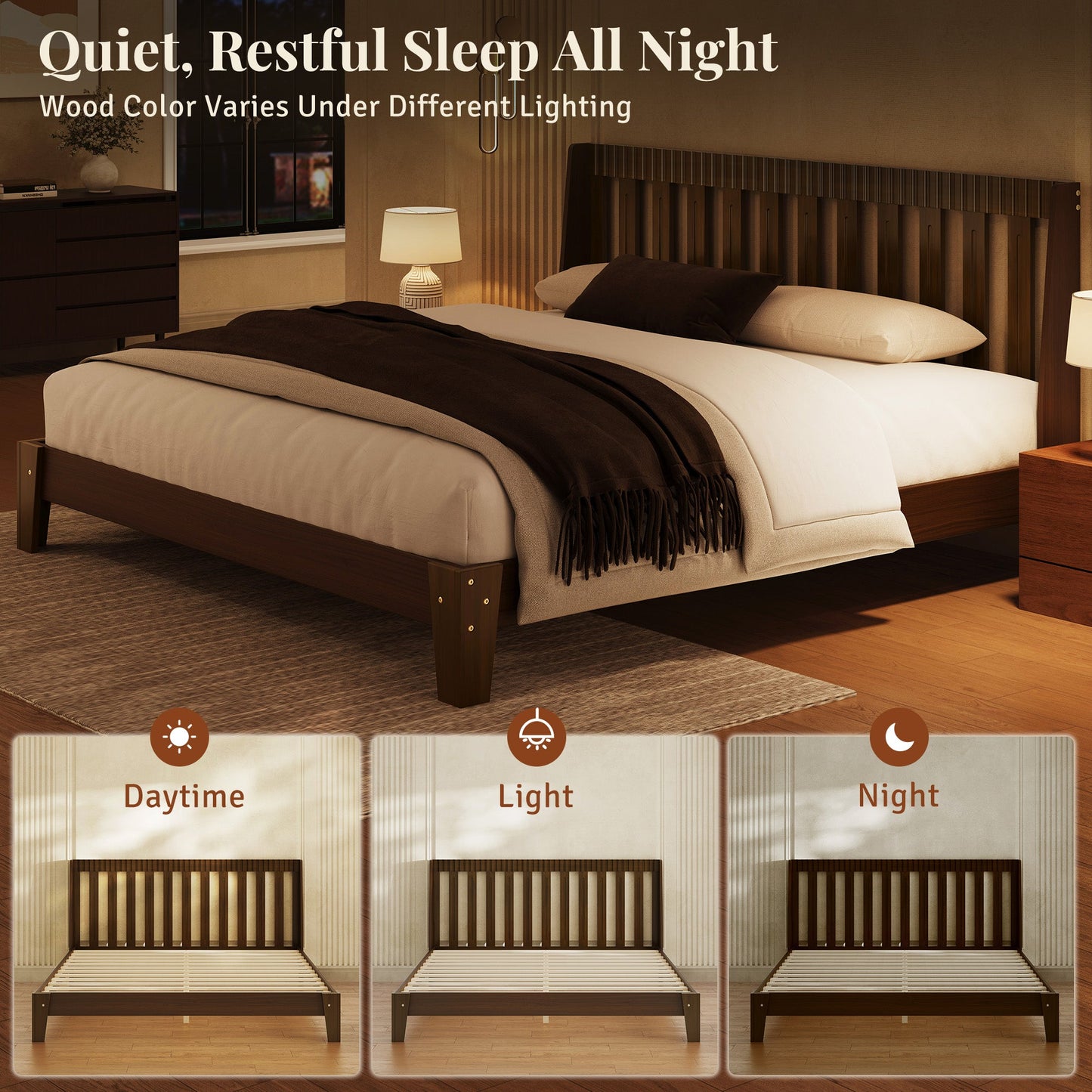 Walnut-Brown-King