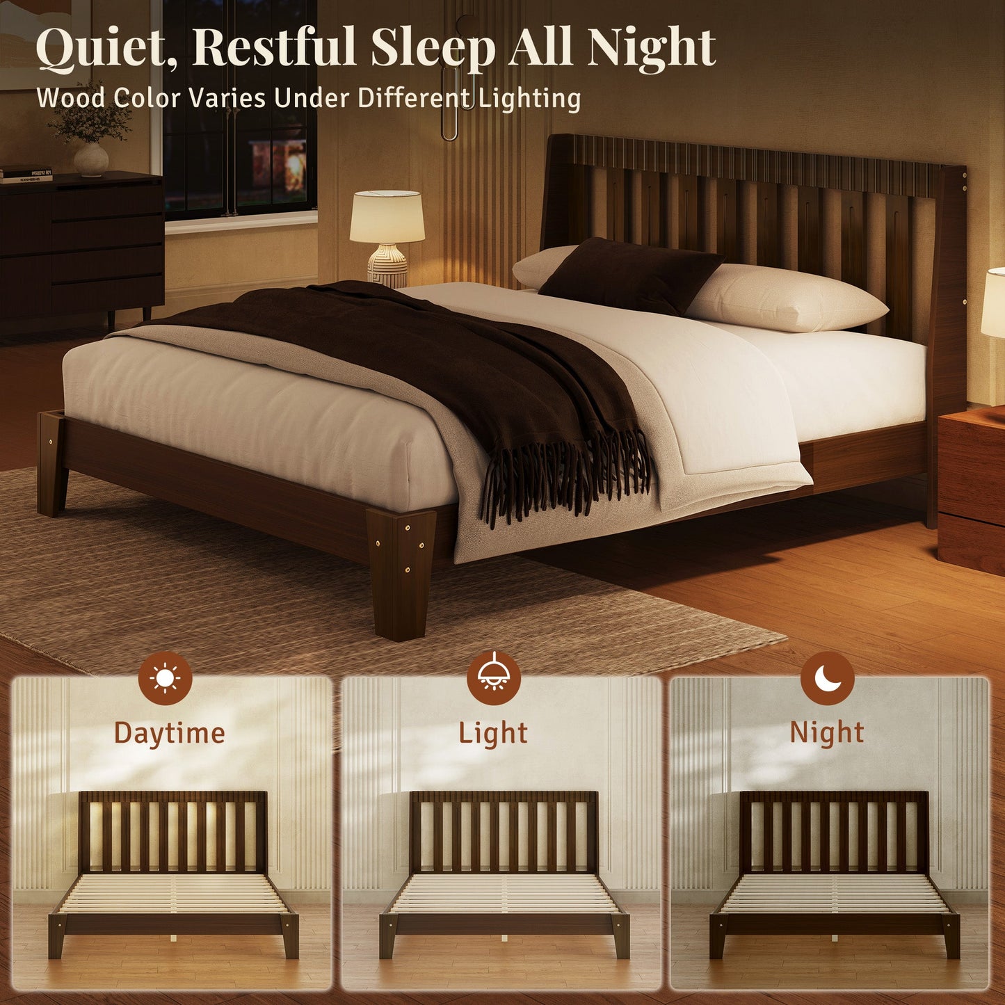 Walnut-Brown-Queen