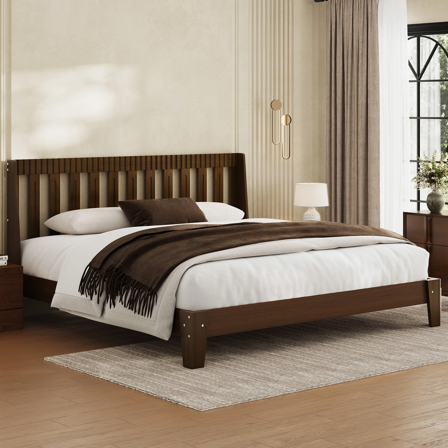 Walnut-Brown-King