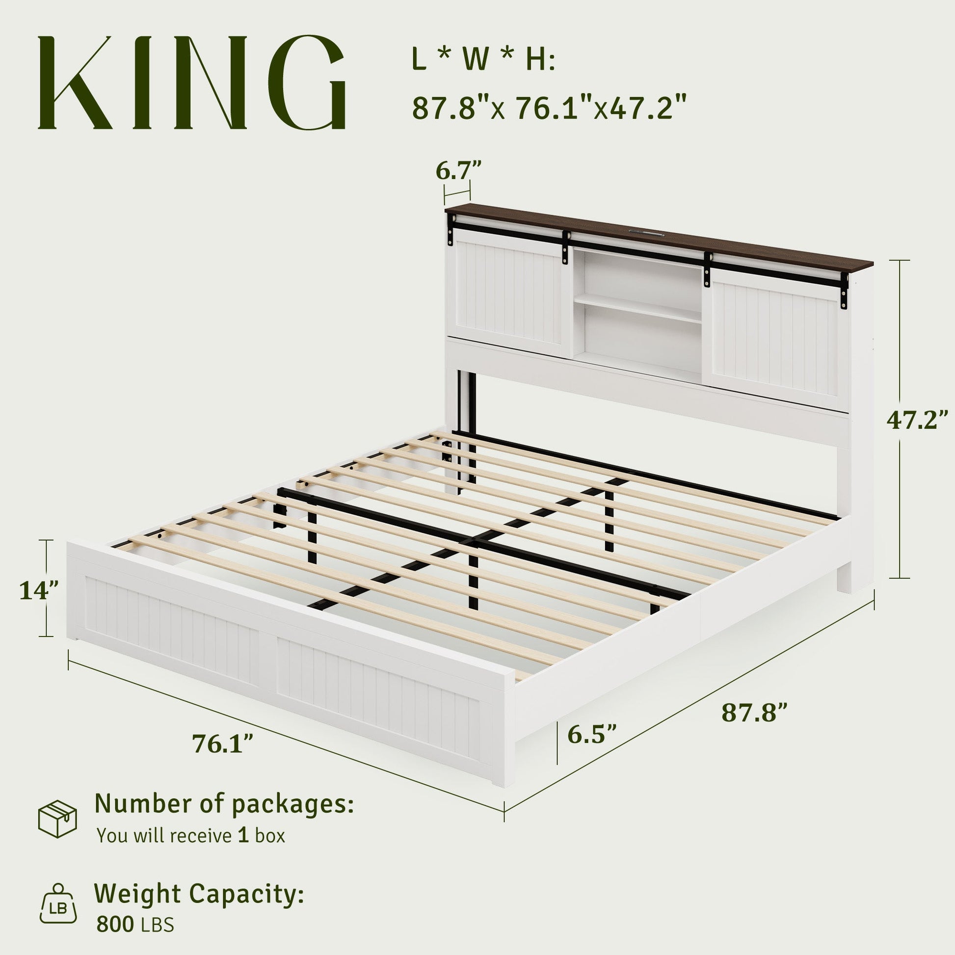 silvery-white-King-dimension